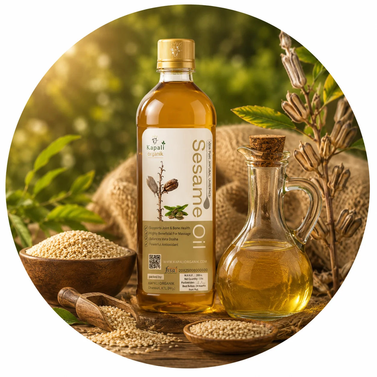 Cold-Pressed Oils