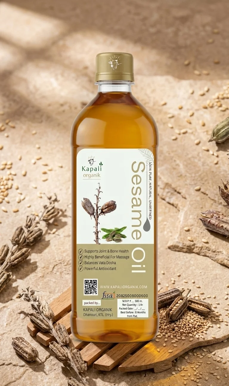 Kapali Cold-Pressed Sesame Oil