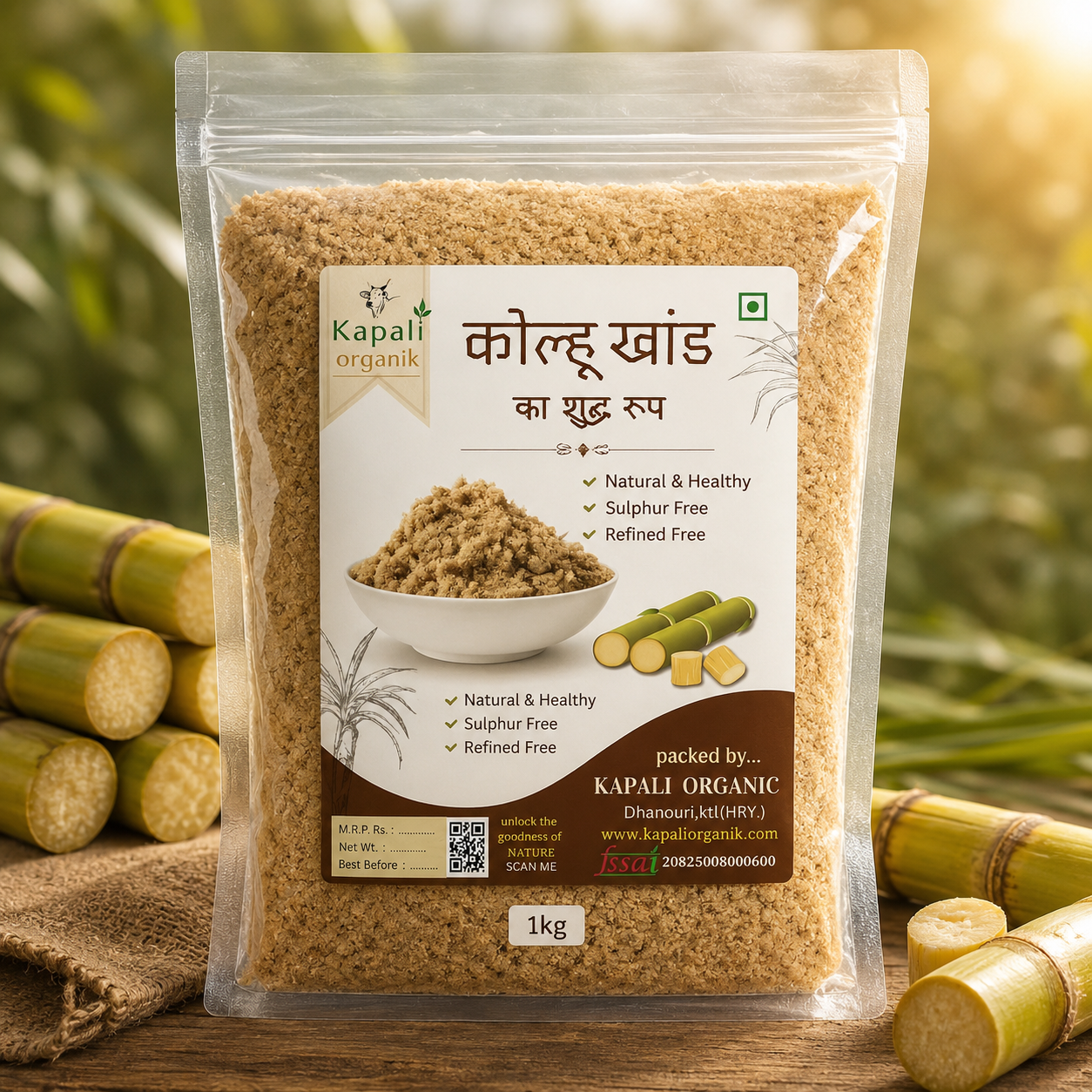 Natural Kolhu Deshi Khand